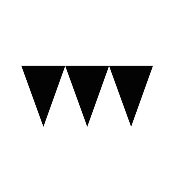 Banner Black Pennant